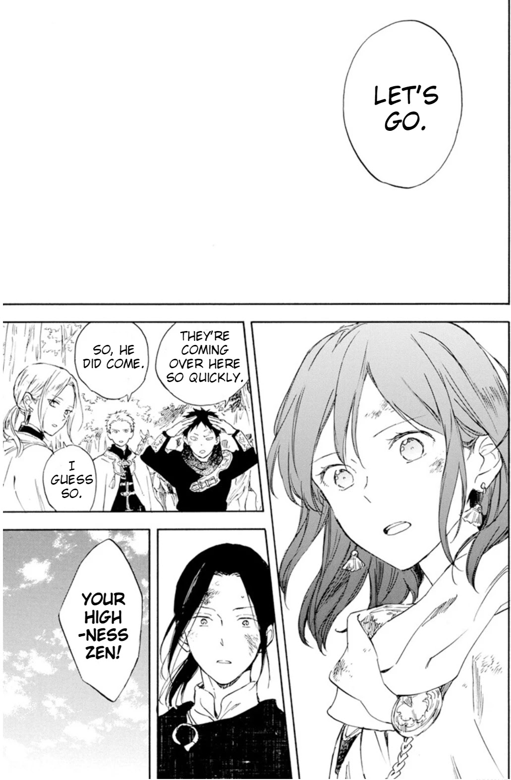 Akagami No Shirayukihime Chapter 126 page 18 - 