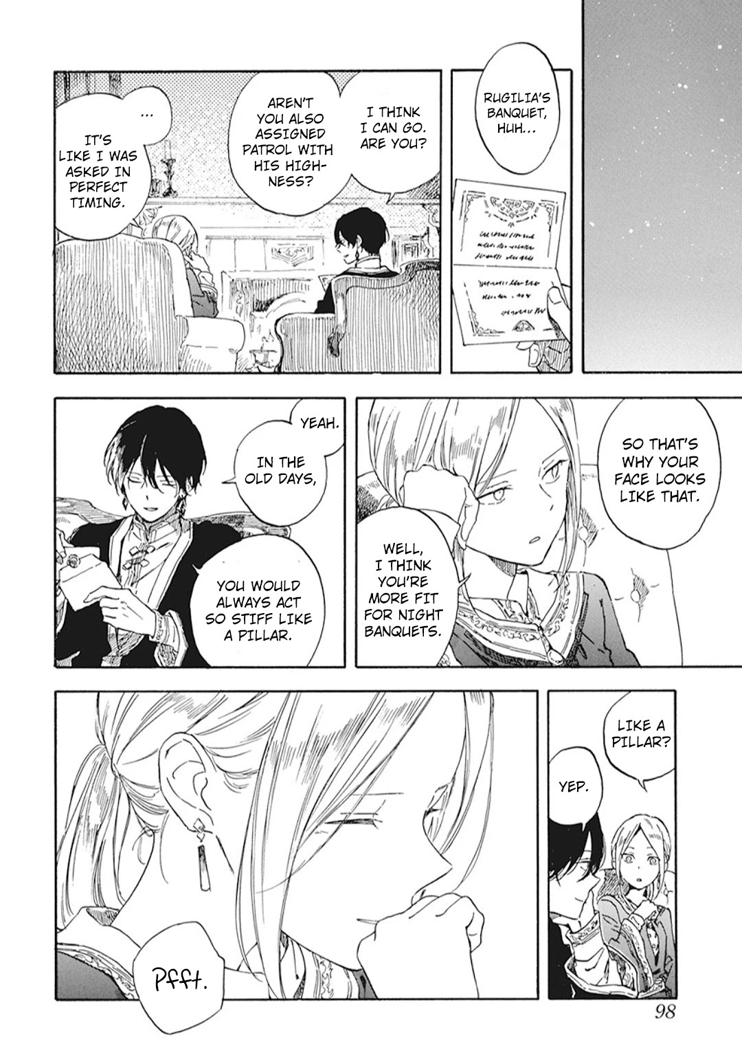 Akagami No Shirayukihime Chapter 127.5 page 9 - 