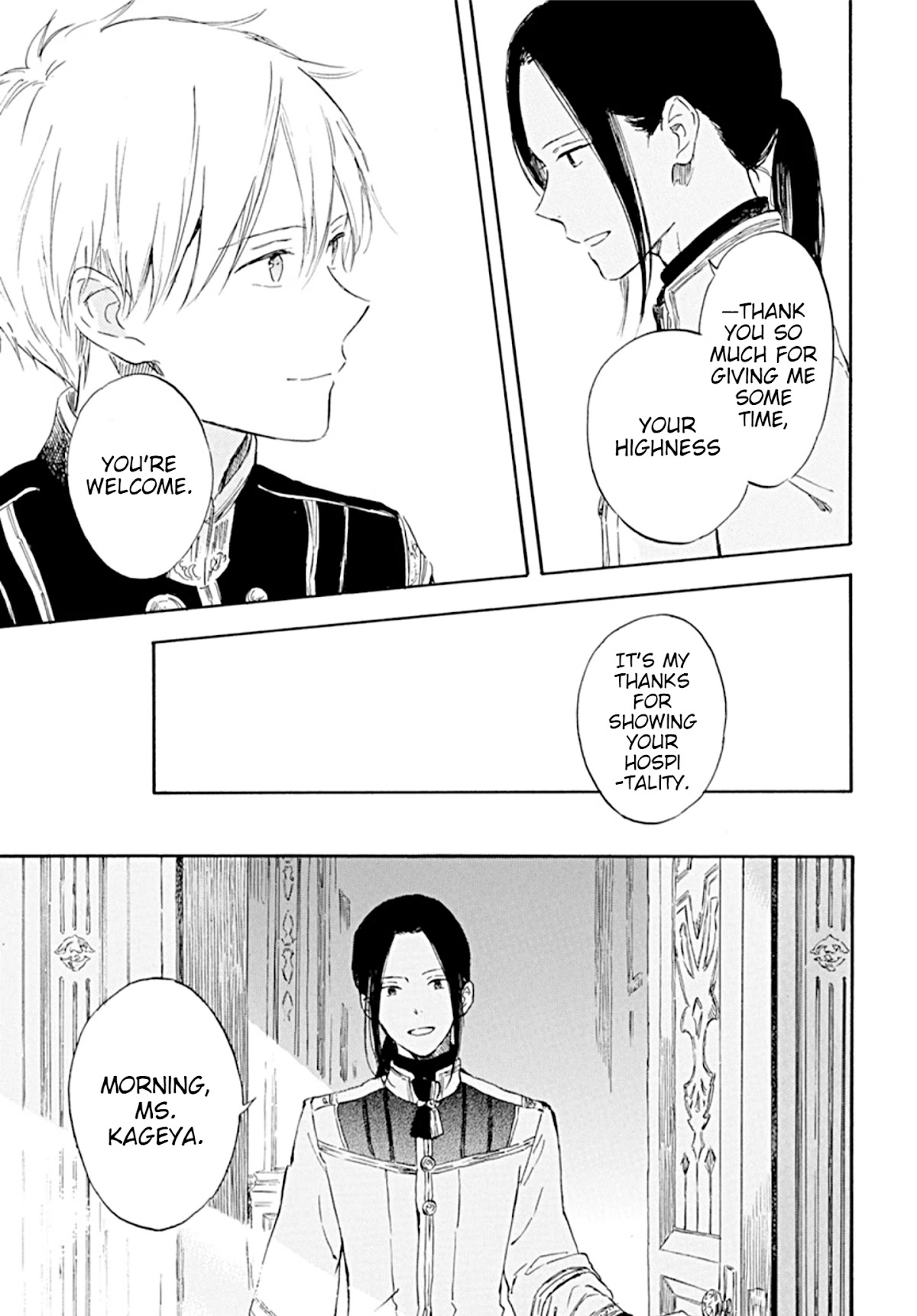 Akagami No Shirayukihime Chapter 127 page 8 - 