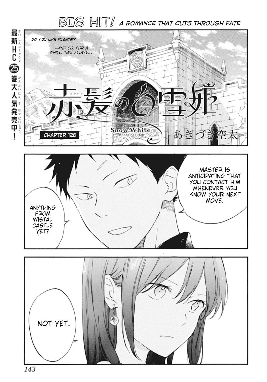 Akagami No Shirayukihime Chapter 128 page 2 - 
