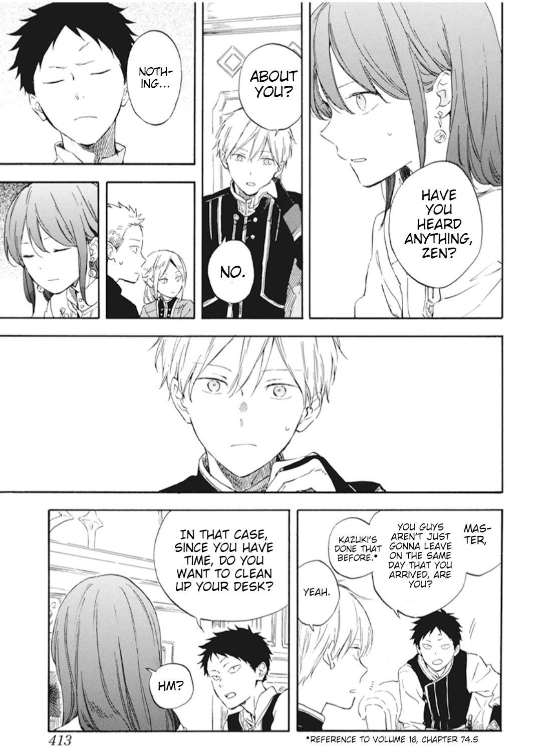 Akagami No Shirayukihime Chapter 129 page 14 - 