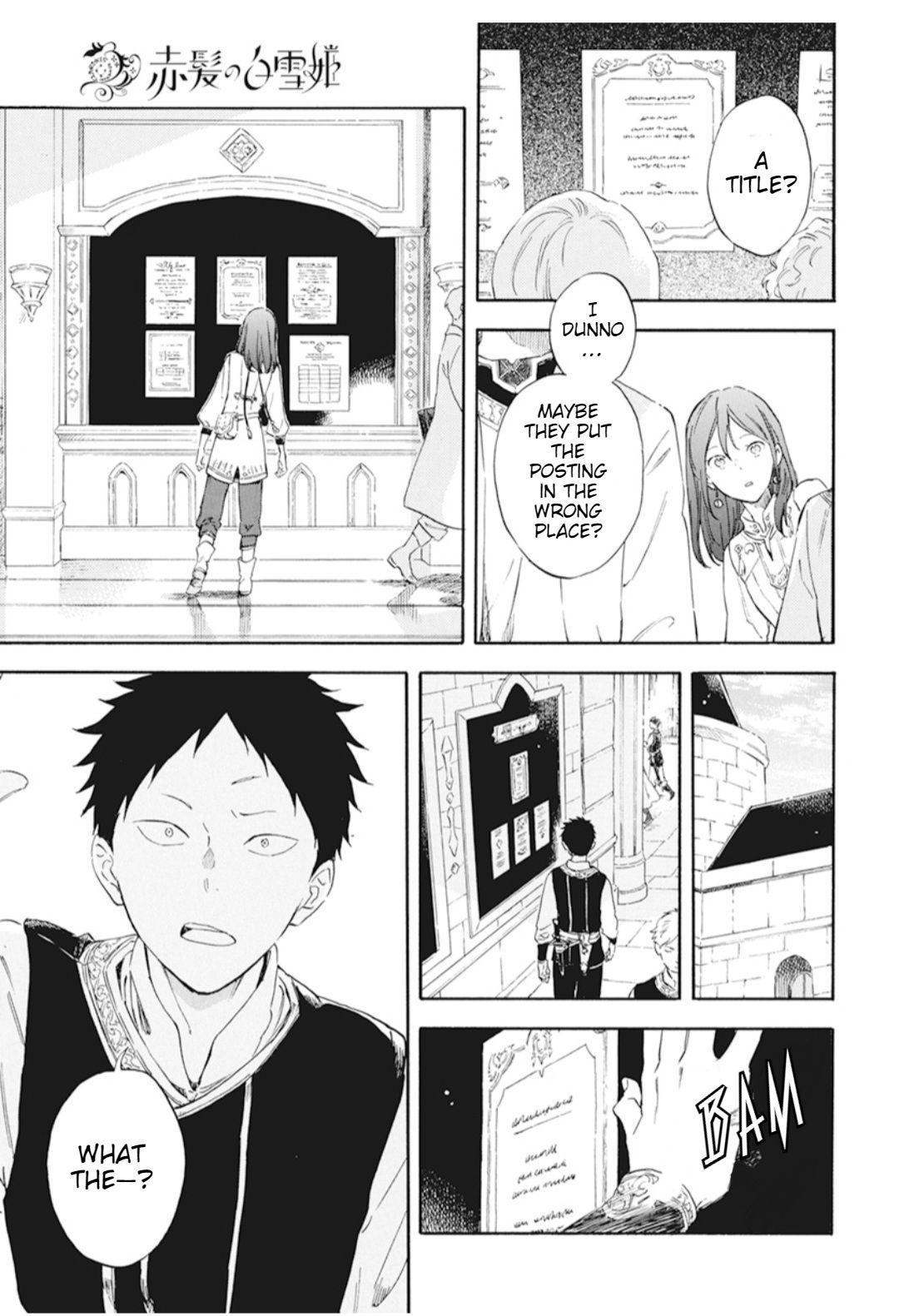 Akagami No Shirayukihime Chapter 129 page 20 - 