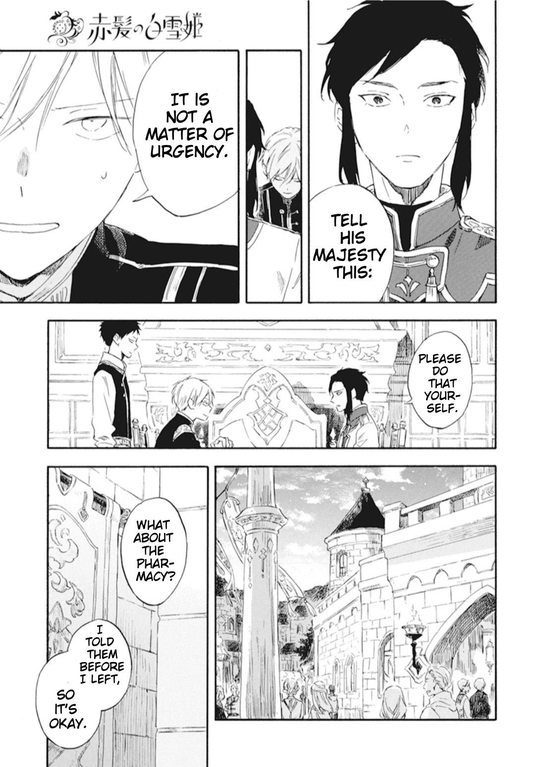 Akagami No Shirayukihime Chapter 130 page 13 - 
