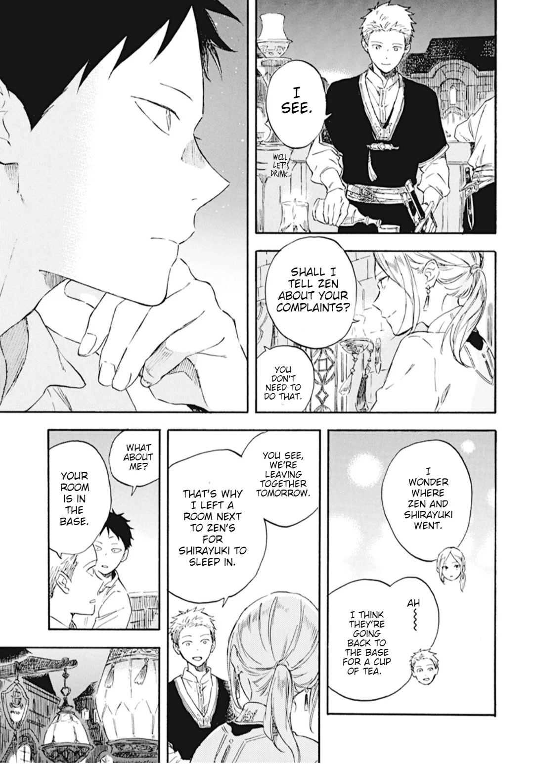 Akagami No Shirayukihime Chapter 131 page 14 - 