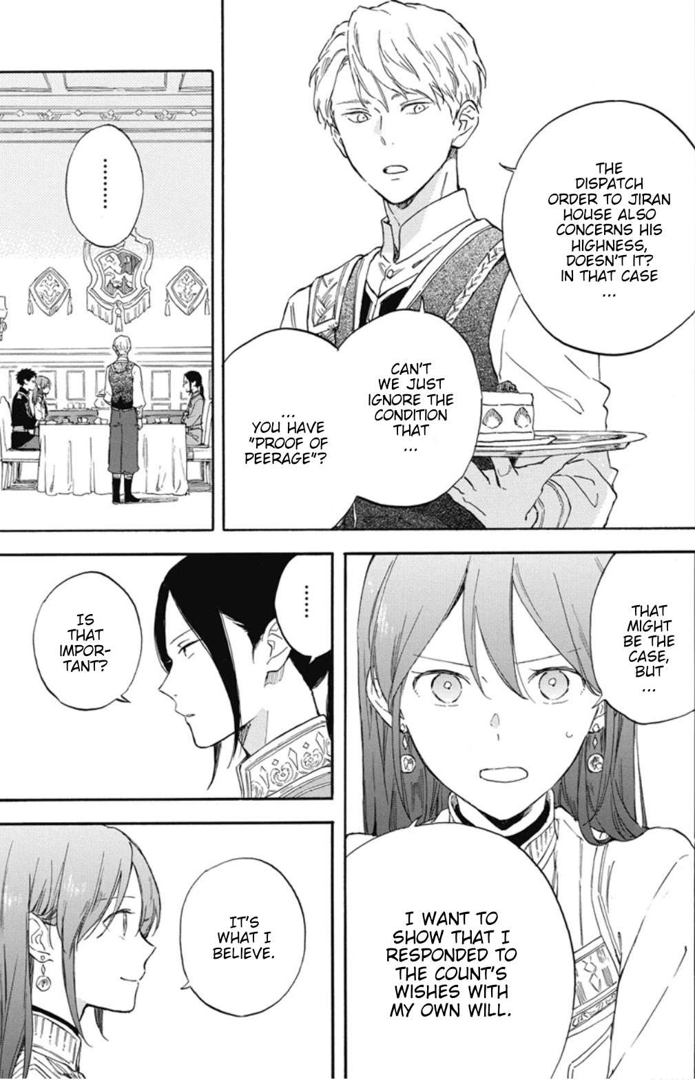 Akagami No Shirayukihime Chapter 134 page 18 - 