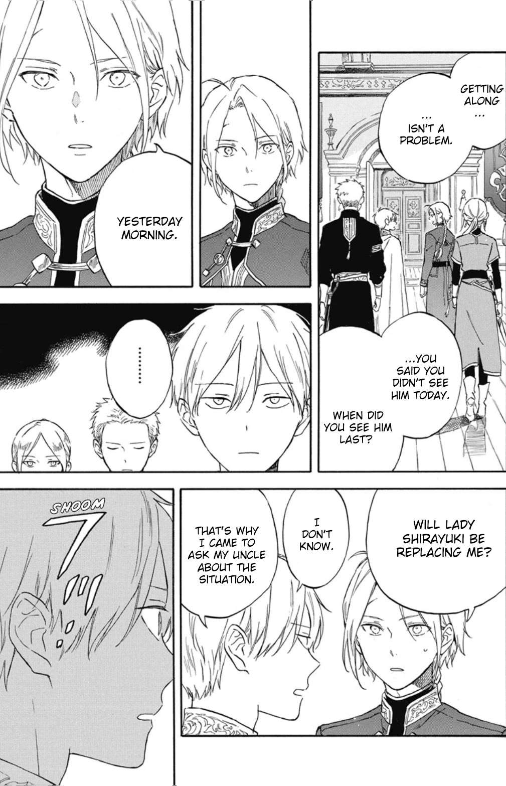 Akagami No Shirayukihime Chapter 134 page 6 - 