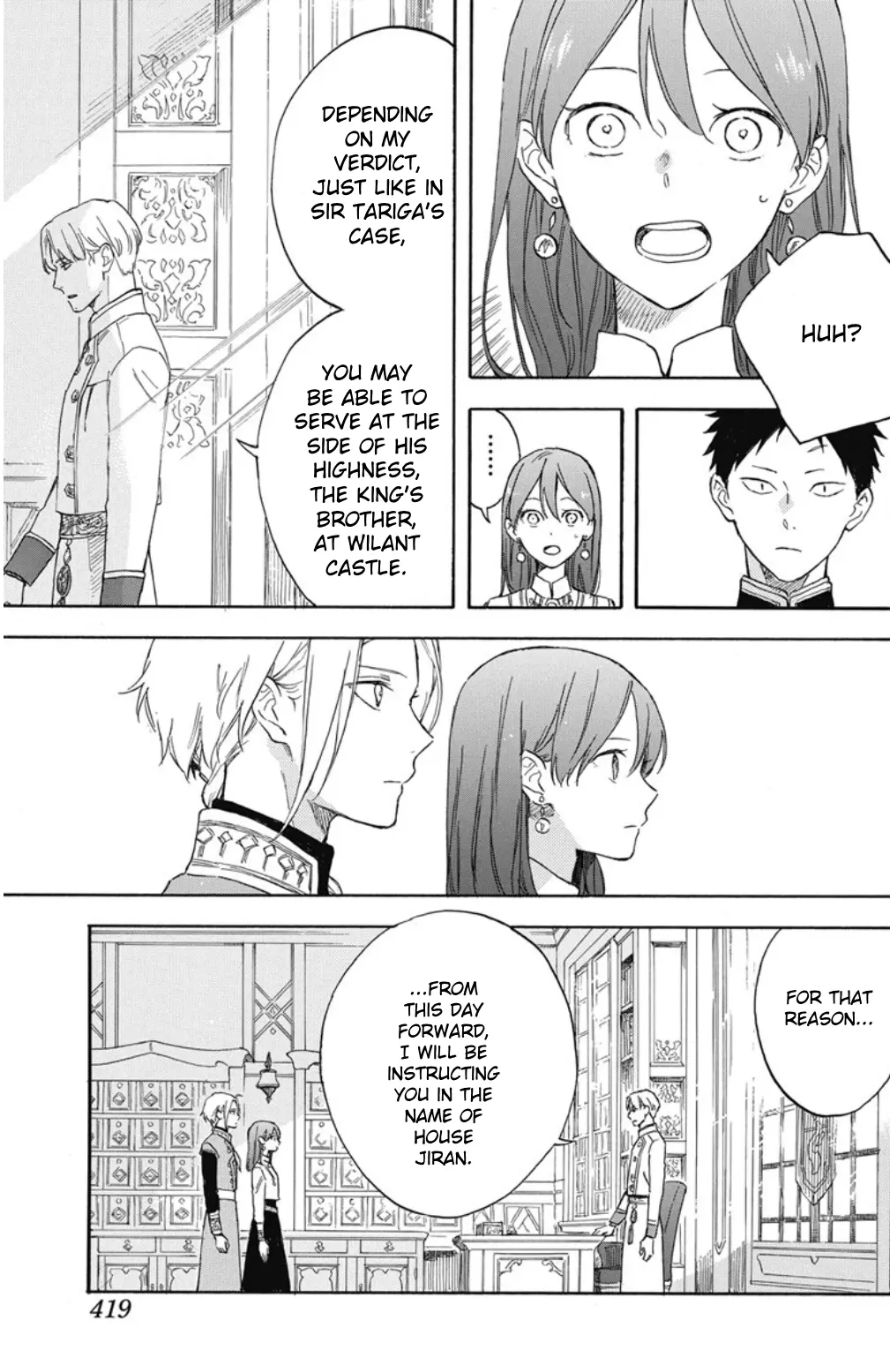 Akagami No Shirayukihime Chapter 137 page 15 - 