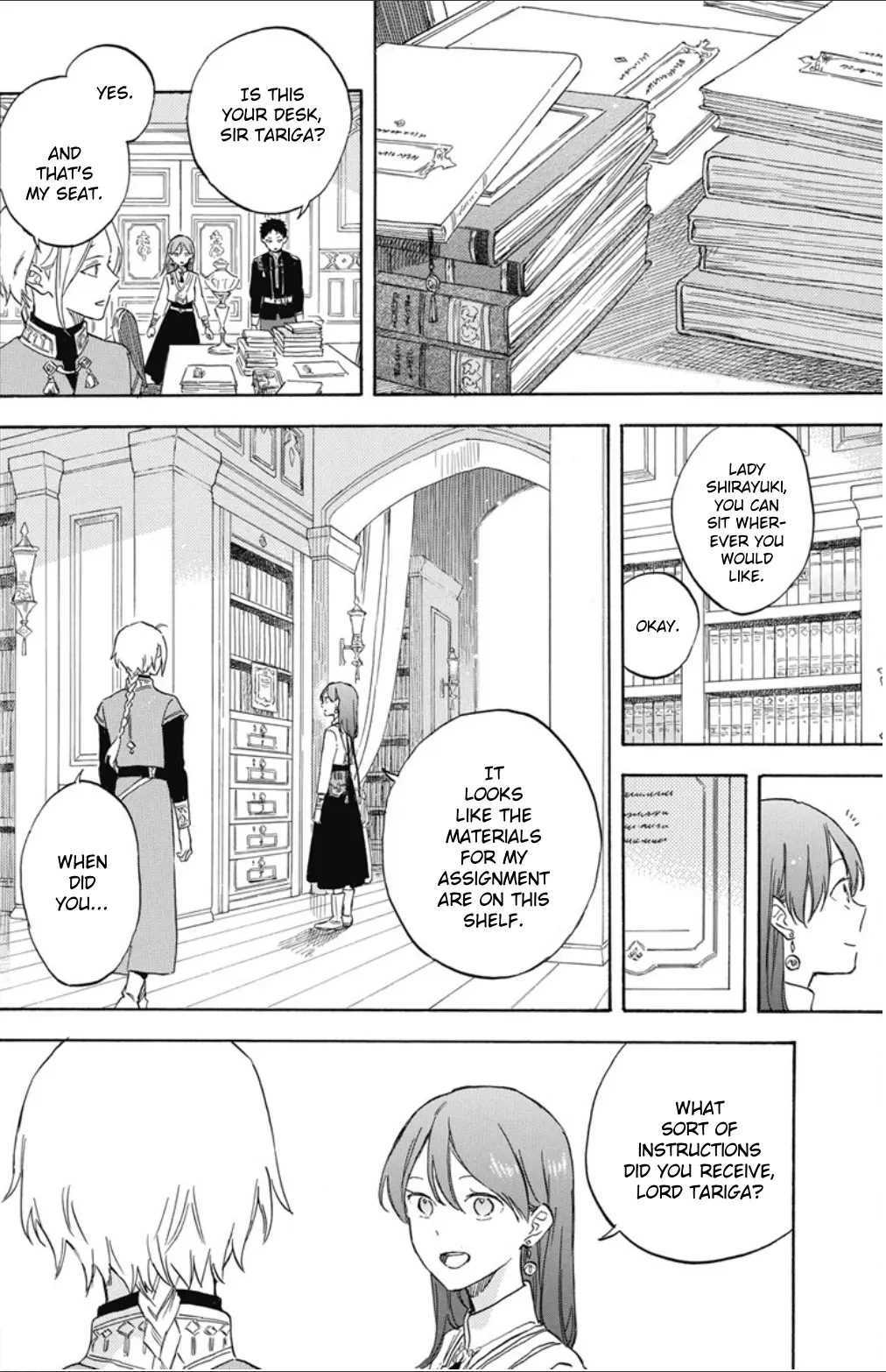 Akagami No Shirayukihime Chapter 138 page 12 - 