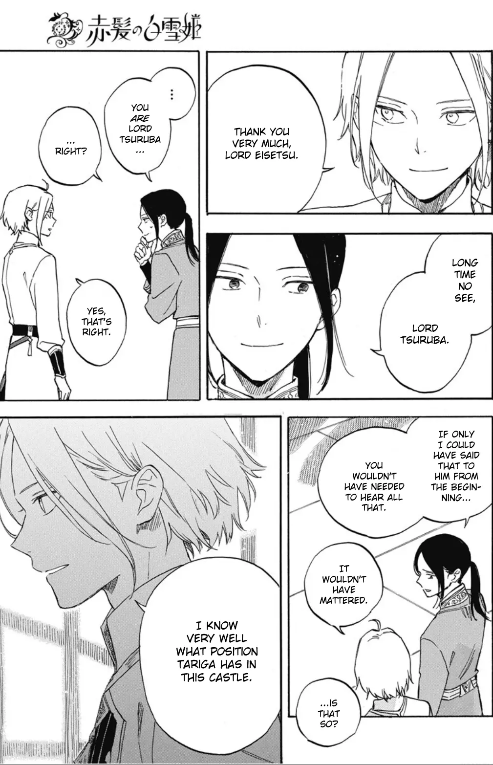 Akagami No Shirayukihime Chapter 138 page 9 - 