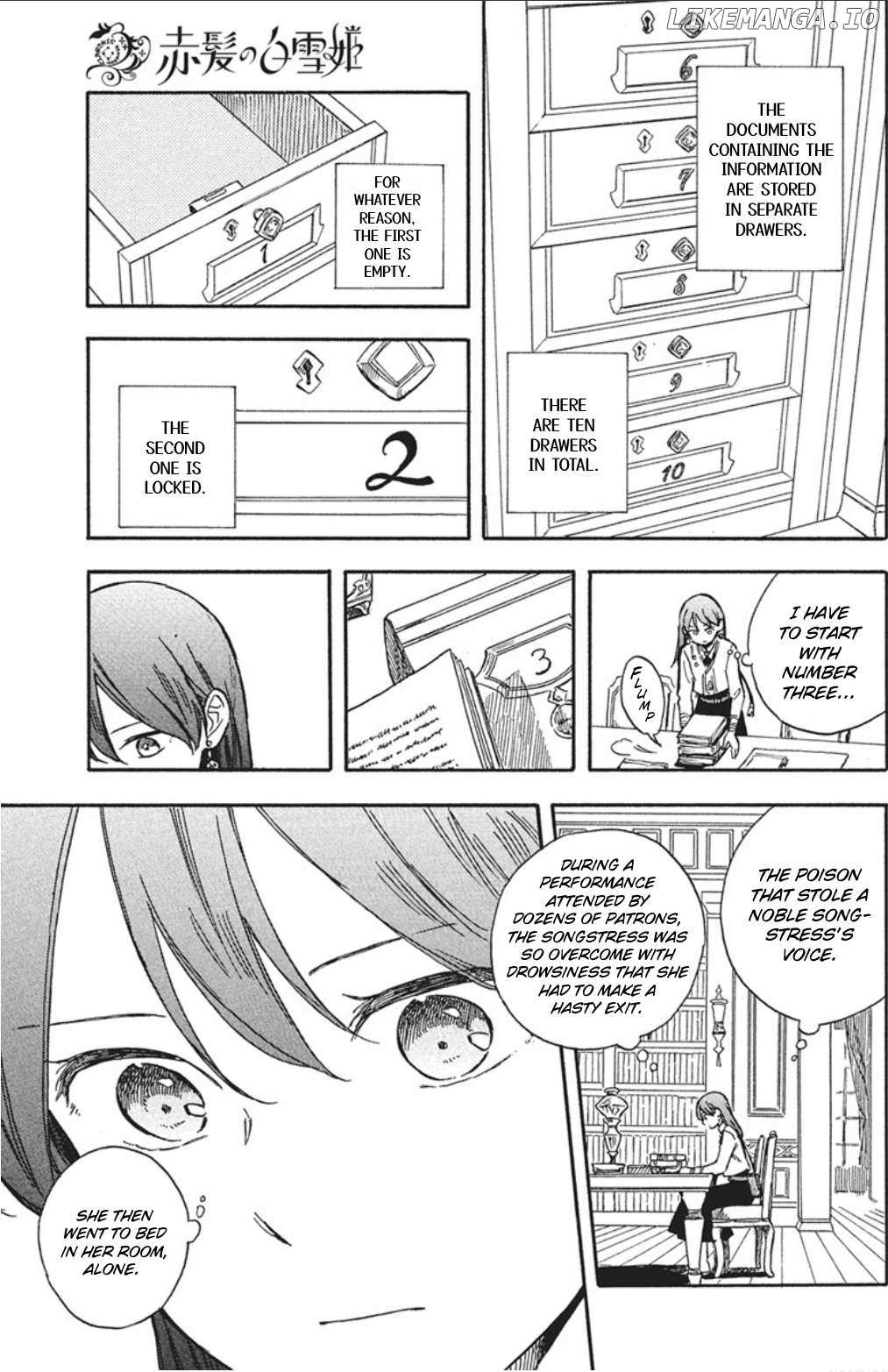 Akagami No Shirayukihime Chapter 139 page 6 - 