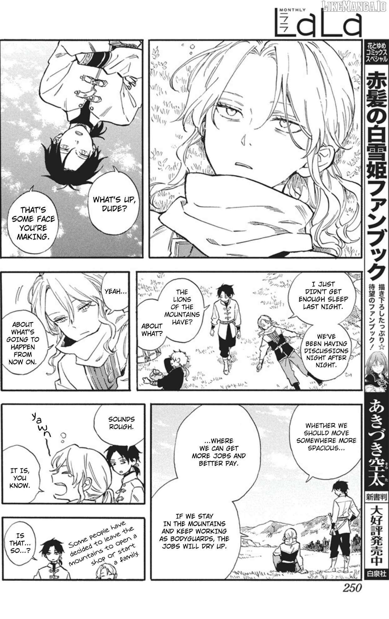 Akagami No Shirayukihime Chapter 140.5 page 3 - 