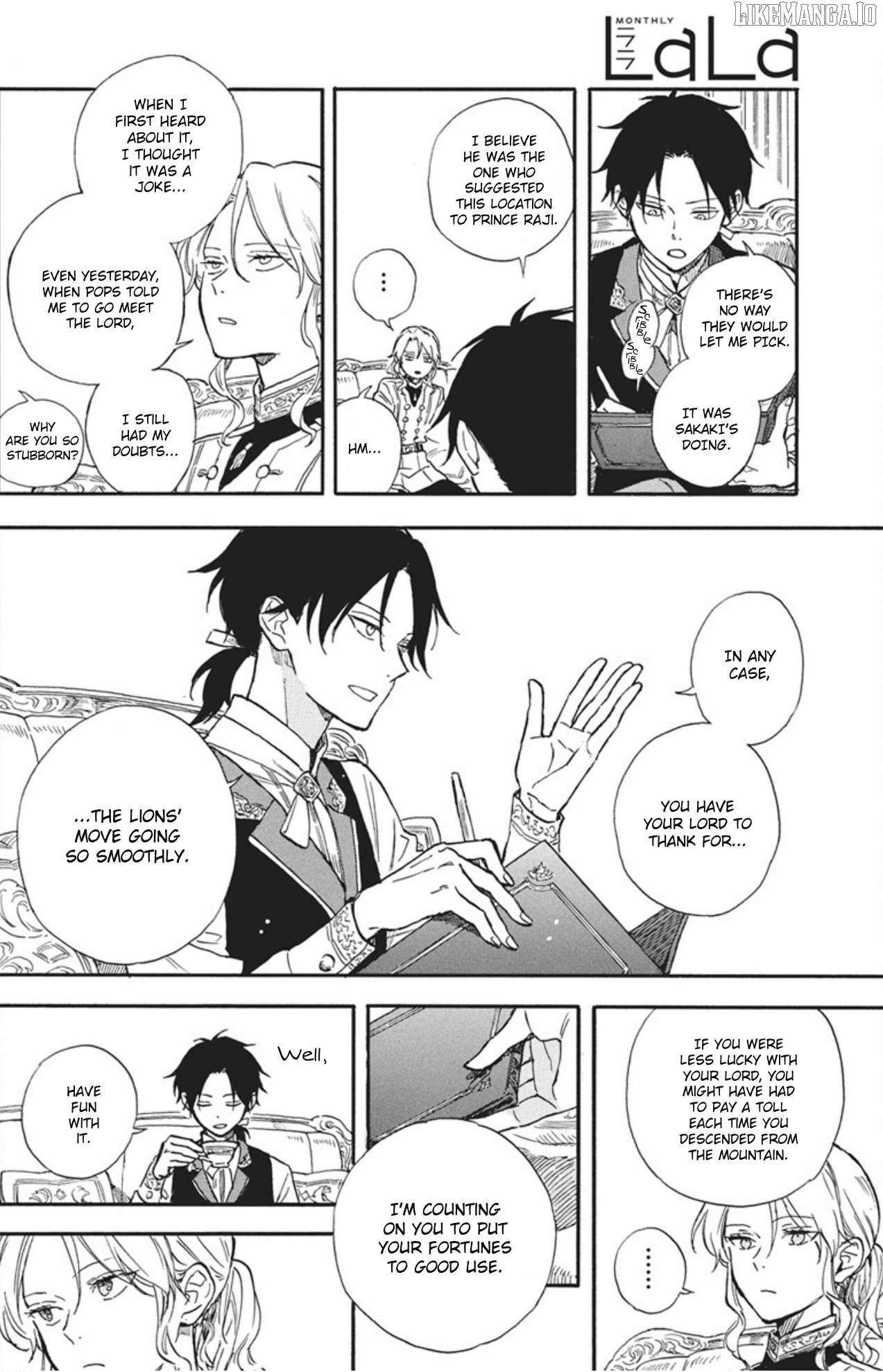 Akagami No Shirayukihime Chapter 140.5 page 5 - 