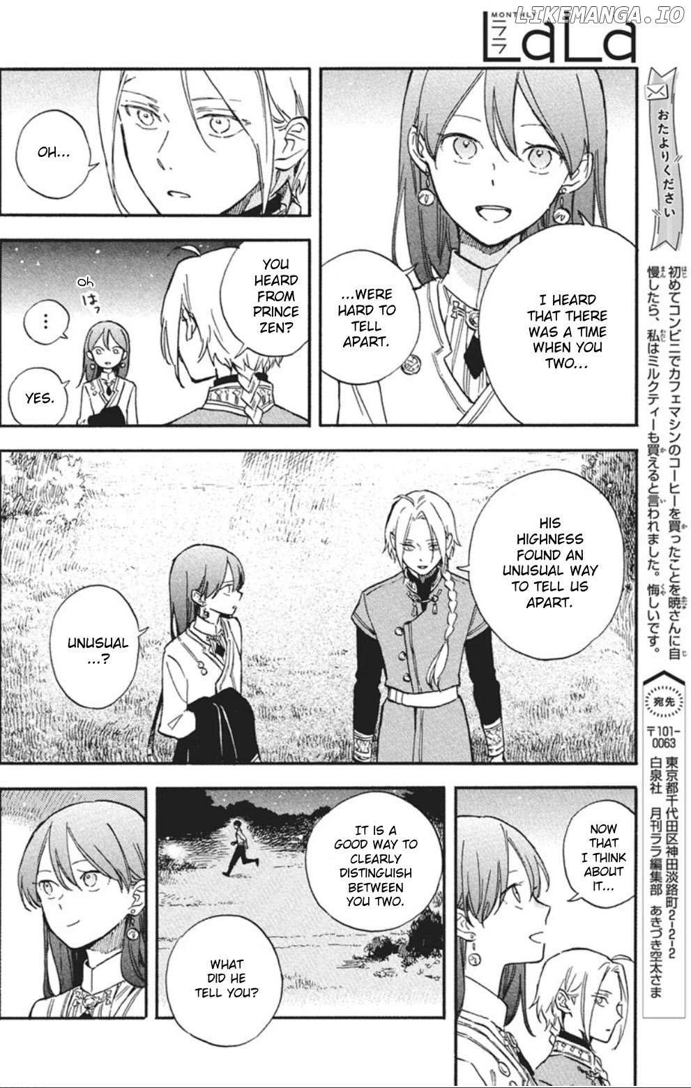 Akagami No Shirayukihime Chapter 140 page 12 - 