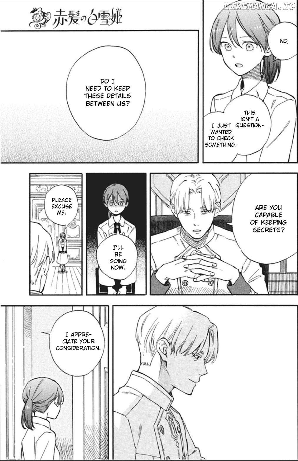 Akagami No Shirayukihime Chapter 140 page 5 - 
