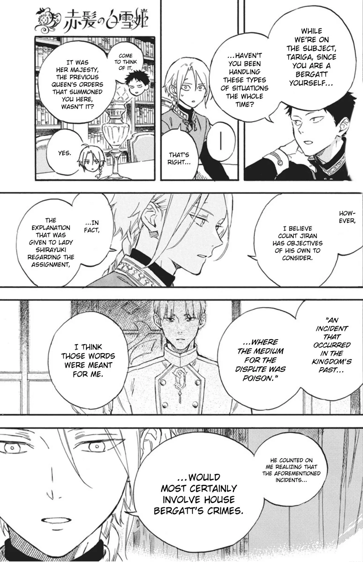 Akagami No Shirayukihime Chapter 143 page 11 - 