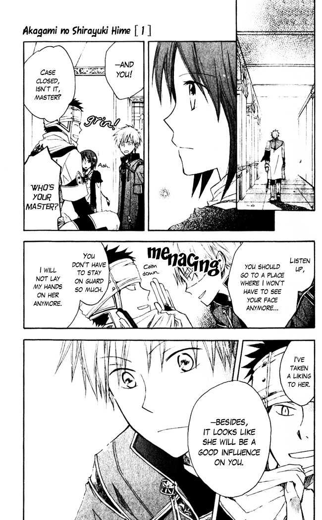 Akagami No Shirayukihime Chapter 3 page 38 - 