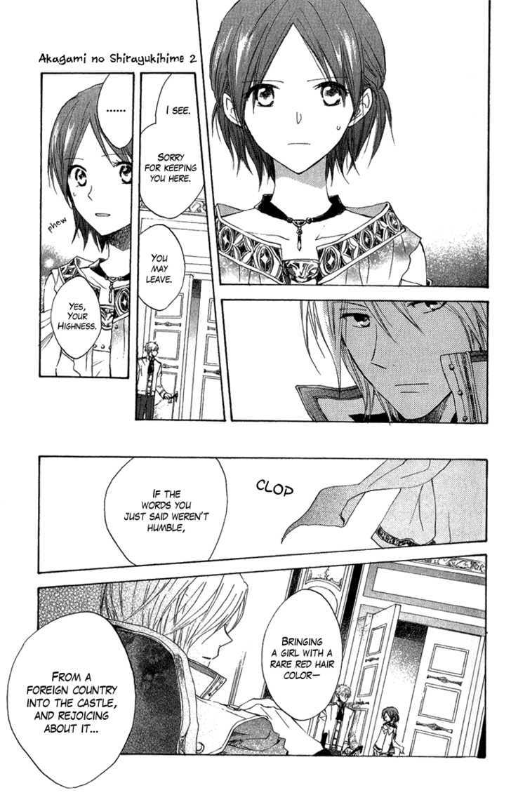 Akagami No Shirayukihime Chapter 8 page 37 - 