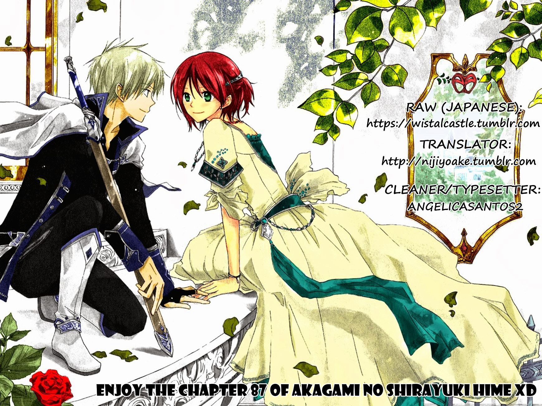 Akagami No Shirayukihime Chapter 87 page 1 - 
