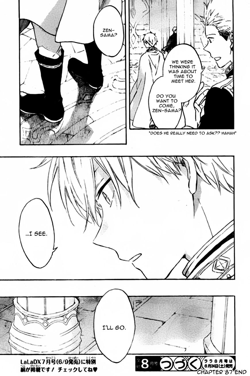 Akagami No Shirayukihime Chapter 87 page 30 - 