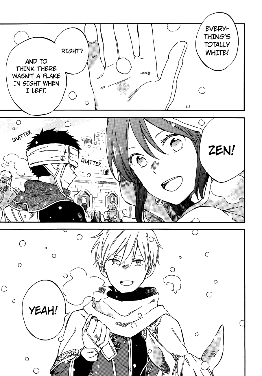 Akagami No Shirayukihime Chapter 95 page 1 - 
