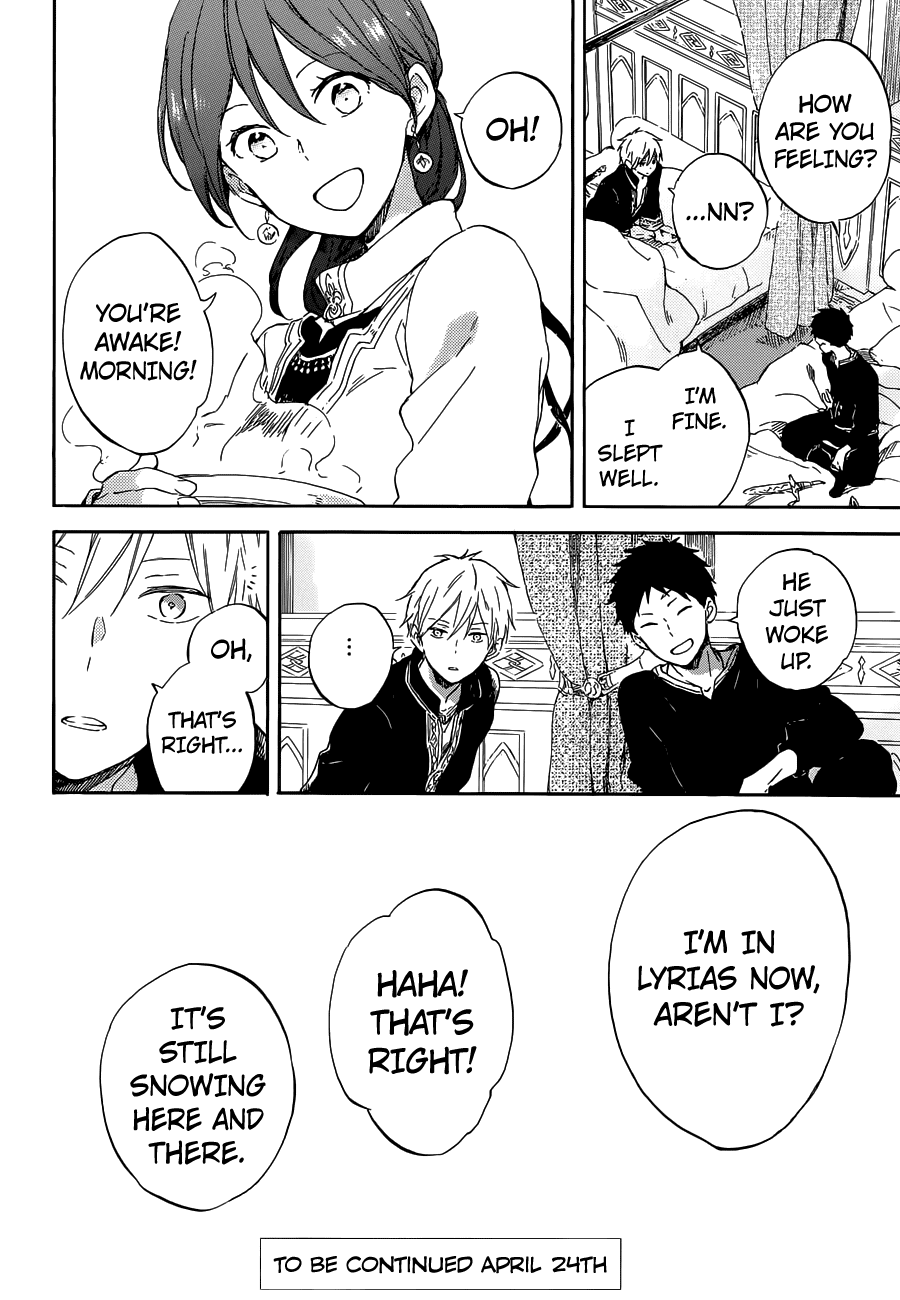 Akagami No Shirayukihime Chapter 95 page 31 - 