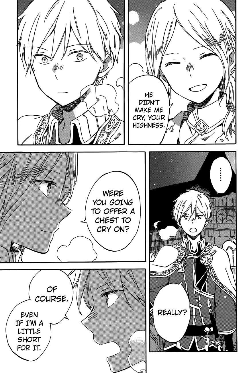 Akagami No Shirayukihime Chapter 97 page 28 - 