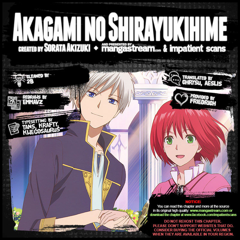 Akagami No Shirayukihime Chapter 99 page 2 - 