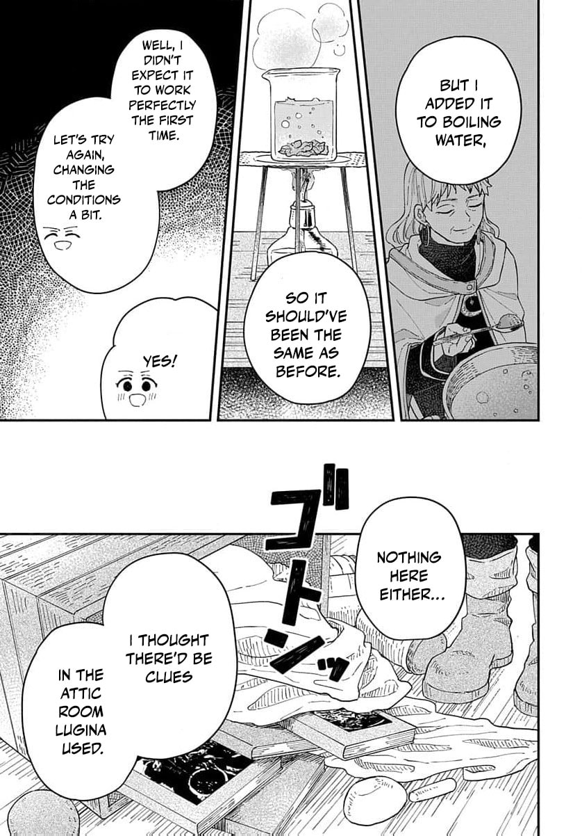 "Akage no Yakutatazu" to Kubi ni Natta Maryoku Nashi no Majo desu ga, "Yakusou no Chishiki ga Hanpanai!" to Ouritsu Kenkyuujo ni Soku Saiyou Saremashita Chapter 13 page 16 - 