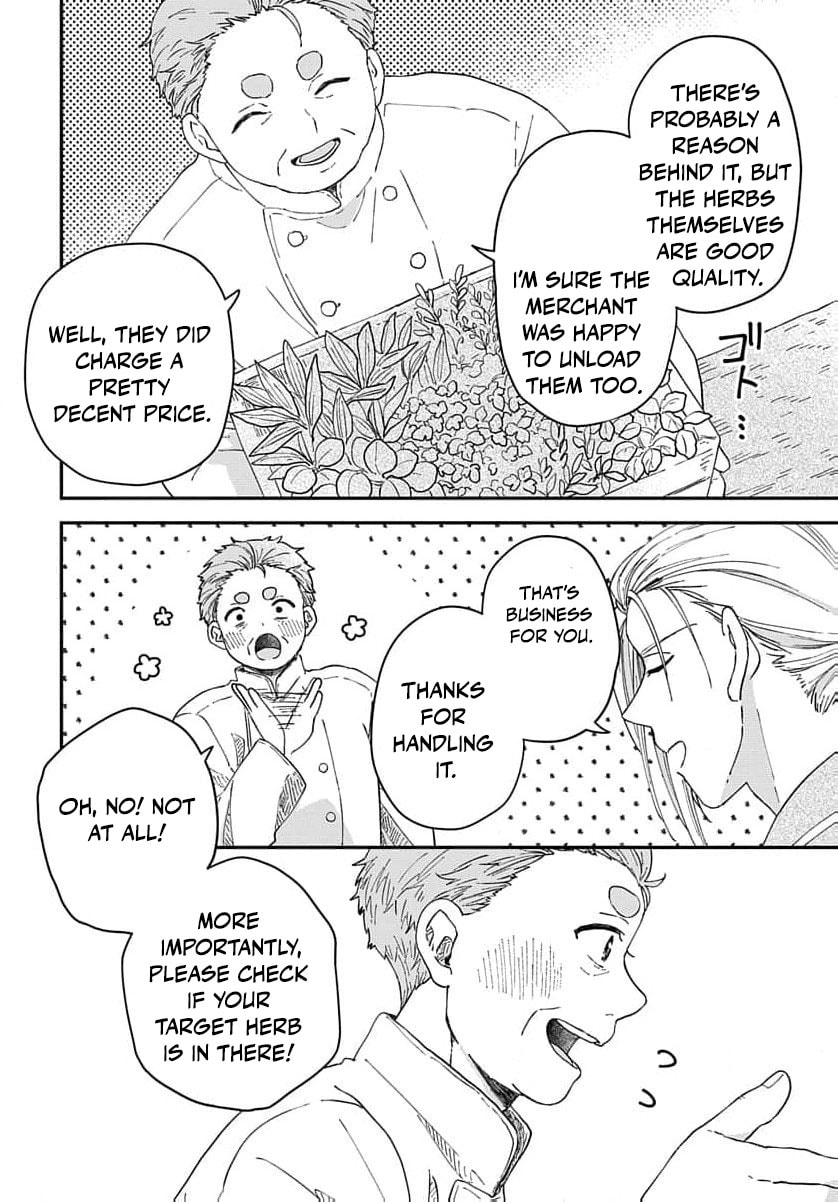 "Akage no Yakutatazu" to Kubi ni Natta Maryoku Nashi no Majo desu ga, "Yakusou no Chishiki ga Hanpanai!" to Ouritsu Kenkyuujo ni Soku Saiyou Saremashita Chapter 13 page 5 - 