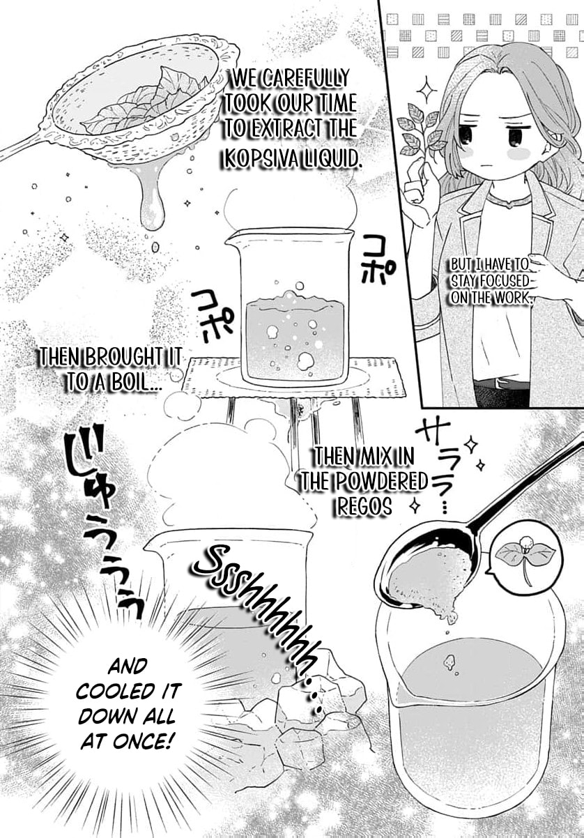 "Akage no Yakutatazu" to Kubi ni Natta Maryoku Nashi no Majo desu ga, "Yakusou no Chishiki ga Hanpanai!" to Ouritsu Kenkyuujo ni Soku Saiyou Saremashita Chapter 16 page 5 - 