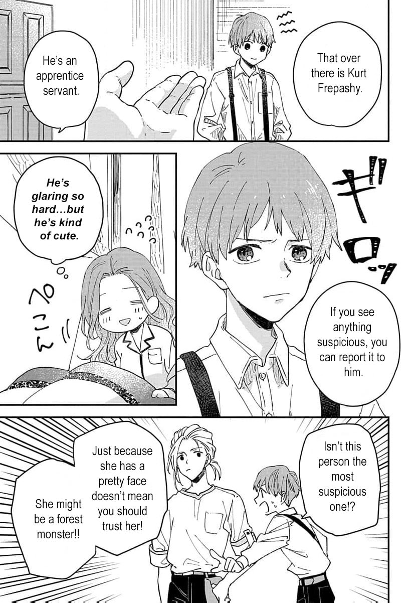 "Akage no Yakutatazu" to Kubi ni Natta Maryoku Nashi no Majo desu ga, "Yakusou no Chishiki ga Hanpanai!" to Ouritsu Kenkyuujo ni Soku Saiyou Saremashita Chapter 2 page 23 - 