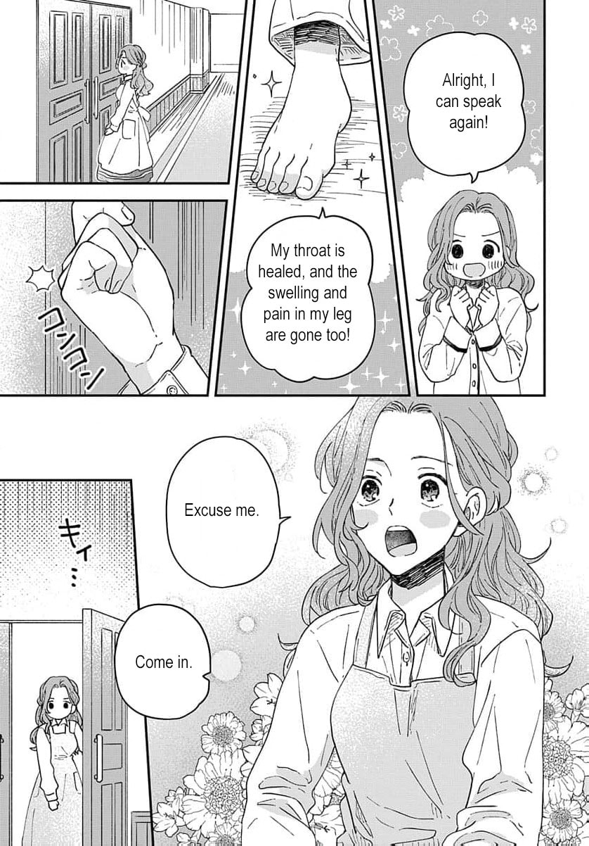 "Akage no Yakutatazu" to Kubi ni Natta Maryoku Nashi no Majo desu ga, "Yakusou no Chishiki ga Hanpanai!" to Ouritsu Kenkyuujo ni Soku Saiyou Saremashita Chapter 2 page 43 - 