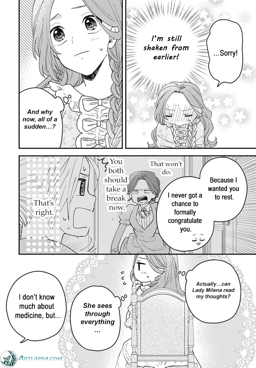 "Akage no Yakutatazu" to Kubi ni Natta Maryoku Nashi no Majo desu ga, "Yakusou no Chishiki ga Hanpanai!" to Ouritsu Kenkyuujo ni Soku Saiyou Saremashita Chapter 20 page 17 - 