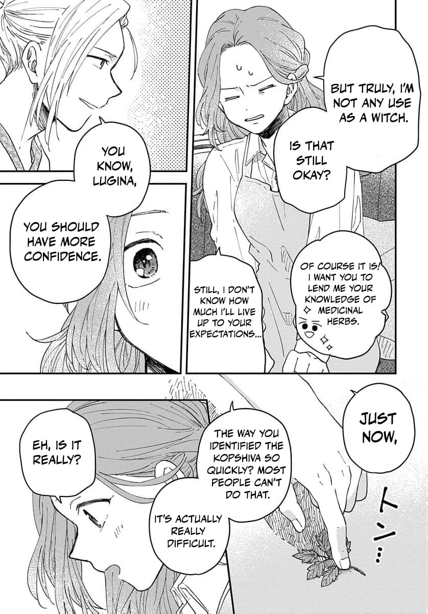 "Akage no Yakutatazu" to Kubi ni Natta Maryoku Nashi no Majo desu ga, "Yakusou no Chishiki ga Hanpanai!" to Ouritsu Kenkyuujo ni Soku Saiyou Saremashita Chapter 3 page 32 - 