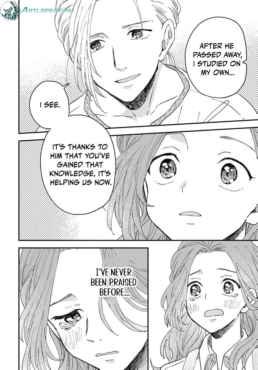 "Akage no Yakutatazu" to Kubi ni Natta Maryoku Nashi no Majo desu ga, "Yakusou no Chishiki ga Hanpanai!" to Ouritsu Kenkyuujo ni Soku Saiyou Saremashita Chapter 3 page 35 - 