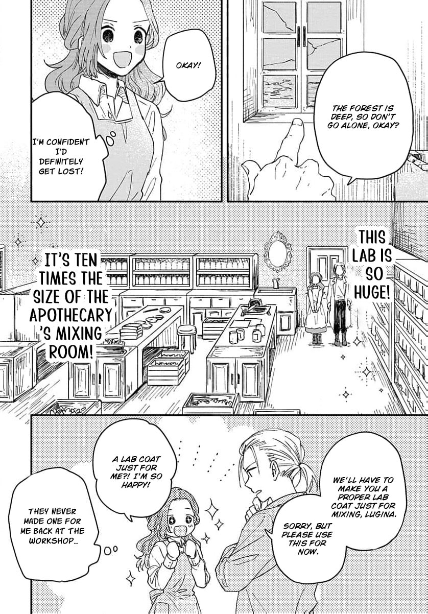 "Akage no Yakutatazu" to Kubi ni Natta Maryoku Nashi no Majo desu ga, "Yakusou no Chishiki ga Hanpanai!" to Ouritsu Kenkyuujo ni Soku Saiyou Saremashita Chapter 4 page 28 - 