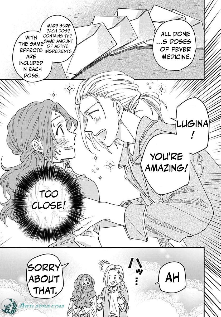 "Akage no Yakutatazu" to Kubi ni Natta Maryoku Nashi no Majo desu ga, "Yakusou no Chishiki ga Hanpanai!" to Ouritsu Kenkyuujo ni Soku Saiyou Saremashita Chapter 5 page 10 - 