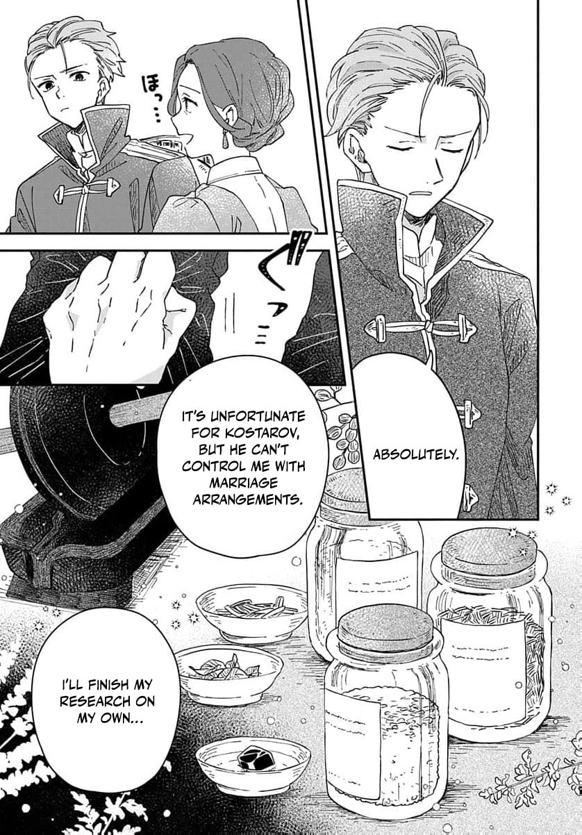 "Akage no Yakutatazu" to Kubi ni Natta Maryoku Nashi no Majo desu ga, "Yakusou no Chishiki ga Hanpanai!" to Ouritsu Kenkyuujo ni Soku Saiyou Saremashita Chapter 6 page 38 - 
