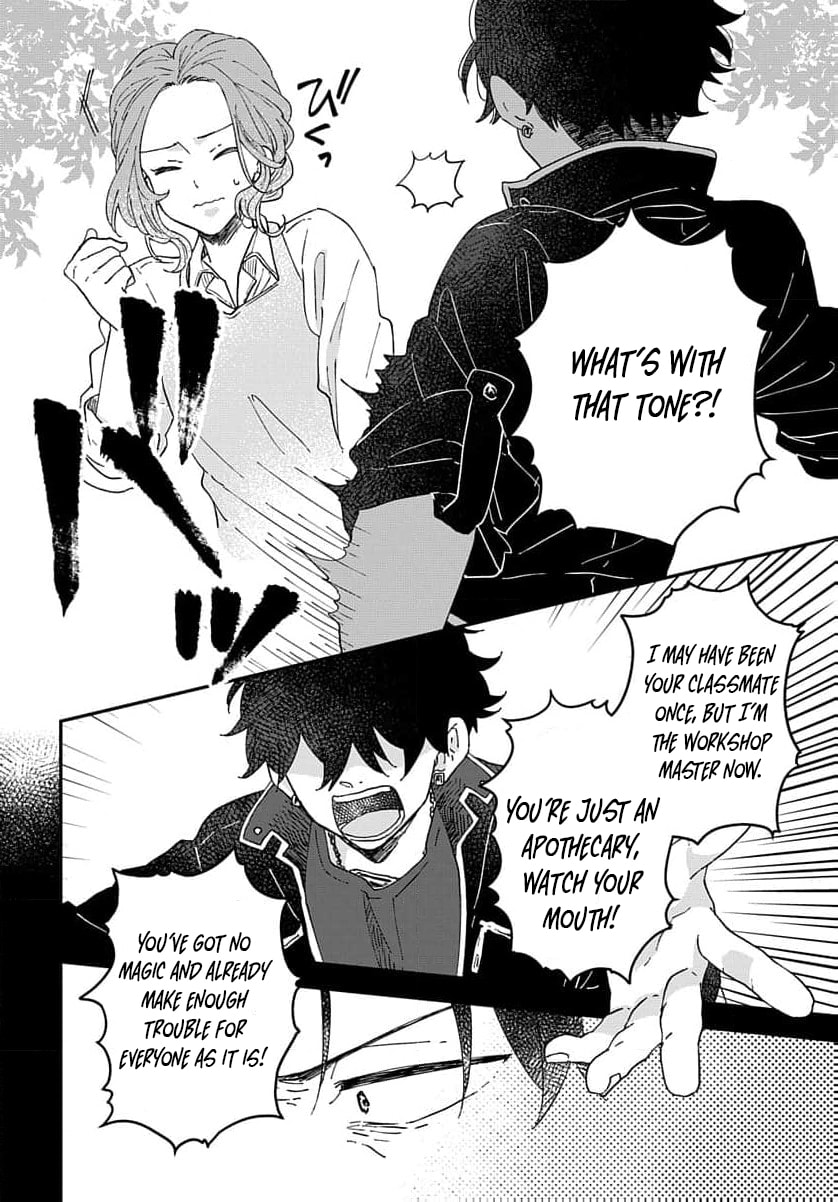"Akage no Yakutatazu" to Kubi ni Natta Maryoku Nashi no Majo desu ga, "Yakusou no Chishiki ga Hanpanai!" to Ouritsu Kenkyuujo ni Soku Saiyou Saremashita Chapter 7 page 17 - 