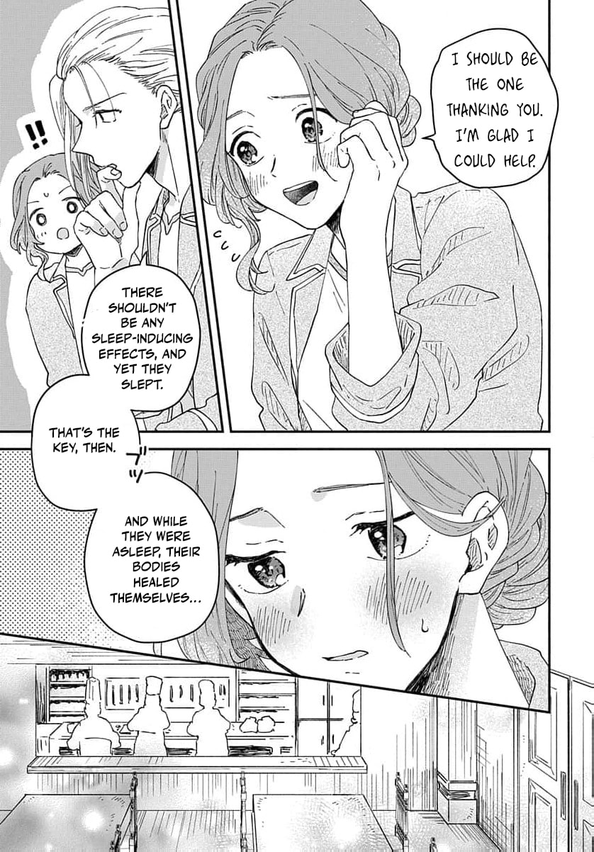 "Akage no Yakutatazu" to Kubi ni Natta Maryoku Nashi no Majo desu ga, "Yakusou no Chishiki ga Hanpanai!" to Ouritsu Kenkyuujo ni Soku Saiyou Saremashita Chapter 7 page 30 - 