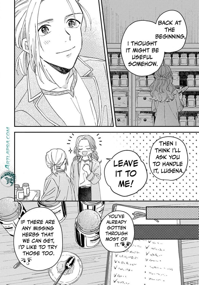 "Akage no Yakutatazu" to Kubi ni Natta Maryoku Nashi no Majo desu ga, "Yakusou no Chishiki ga Hanpanai!" to Ouritsu Kenkyuujo ni Soku Saiyou Saremashita Chapter 9 page 33 - 