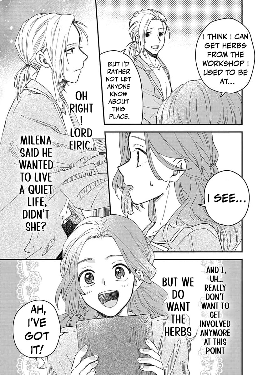 "Akage no Yakutatazu" to Kubi ni Natta Maryoku Nashi no Majo desu ga, "Yakusou no Chishiki ga Hanpanai!" to Ouritsu Kenkyuujo ni Soku Saiyou Saremashita Chapter 9 page 34 - 
