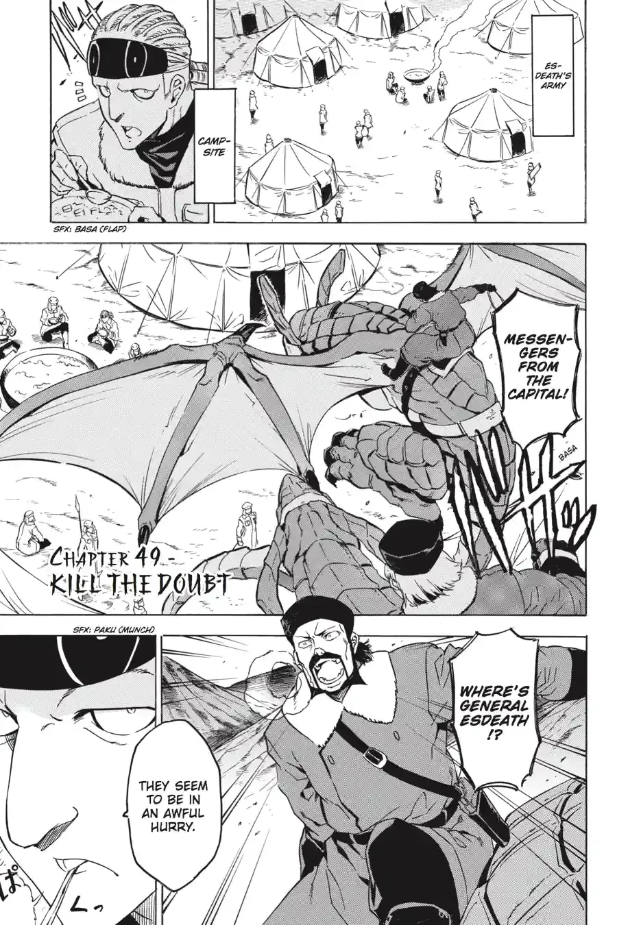 Akame Ga Kill! Chapter 126 page 1 - 