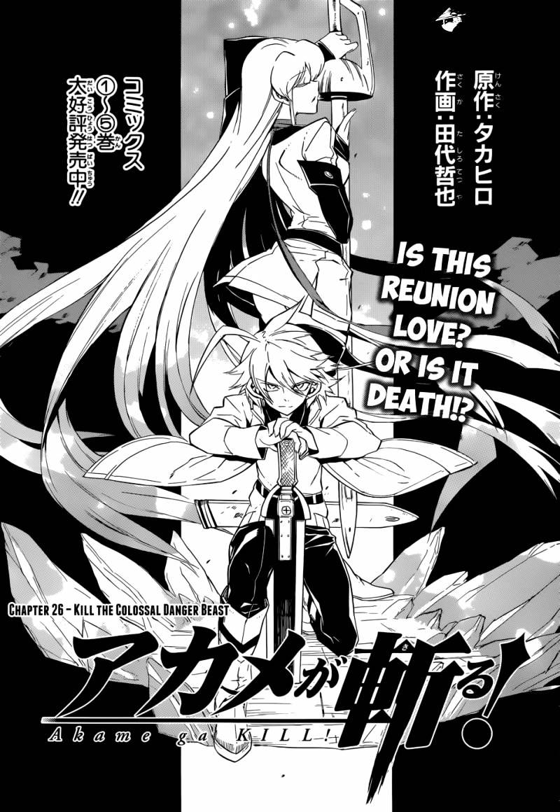 Akame Ga Kill! Chapter 26 page 3 - 