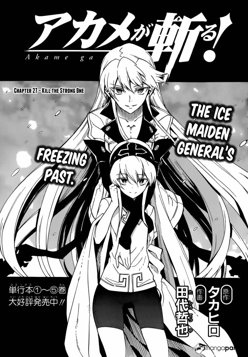 Akame Ga Kill! Chapter 27 page 3 - 