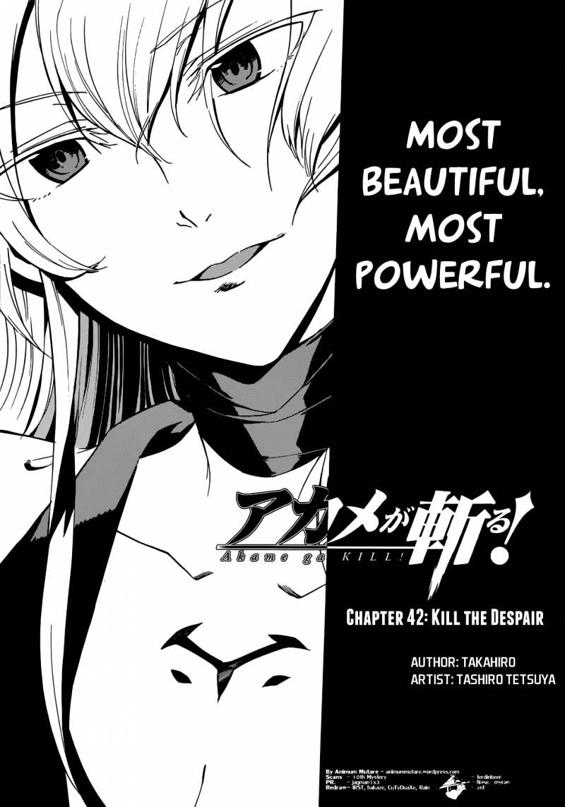 Akame Ga Kill! Chapter 42 page 3 - 