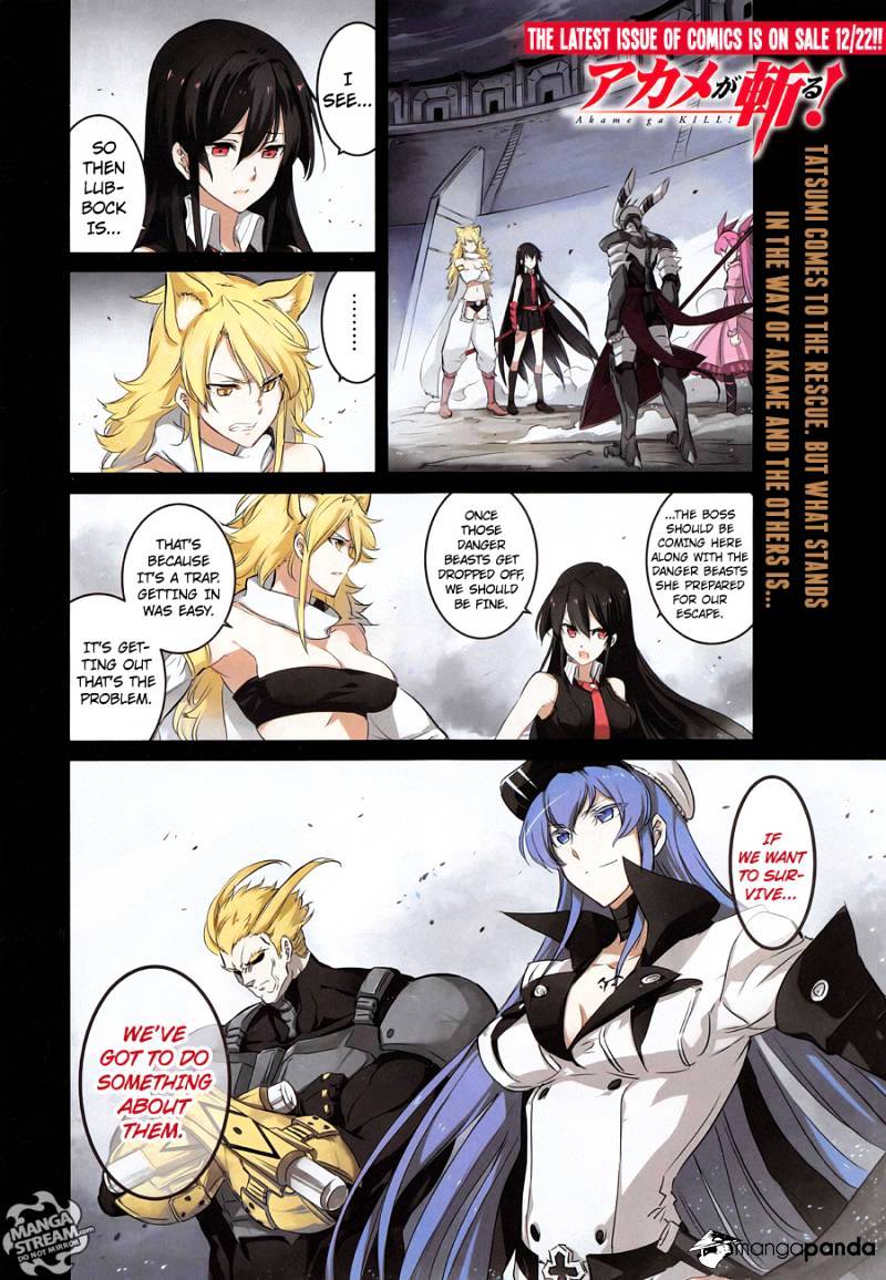 Akame Ga Kill! Chapter 55 page 1 - 