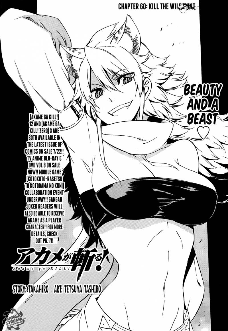 Akame Ga Kill! Chapter 60 page 1 - 