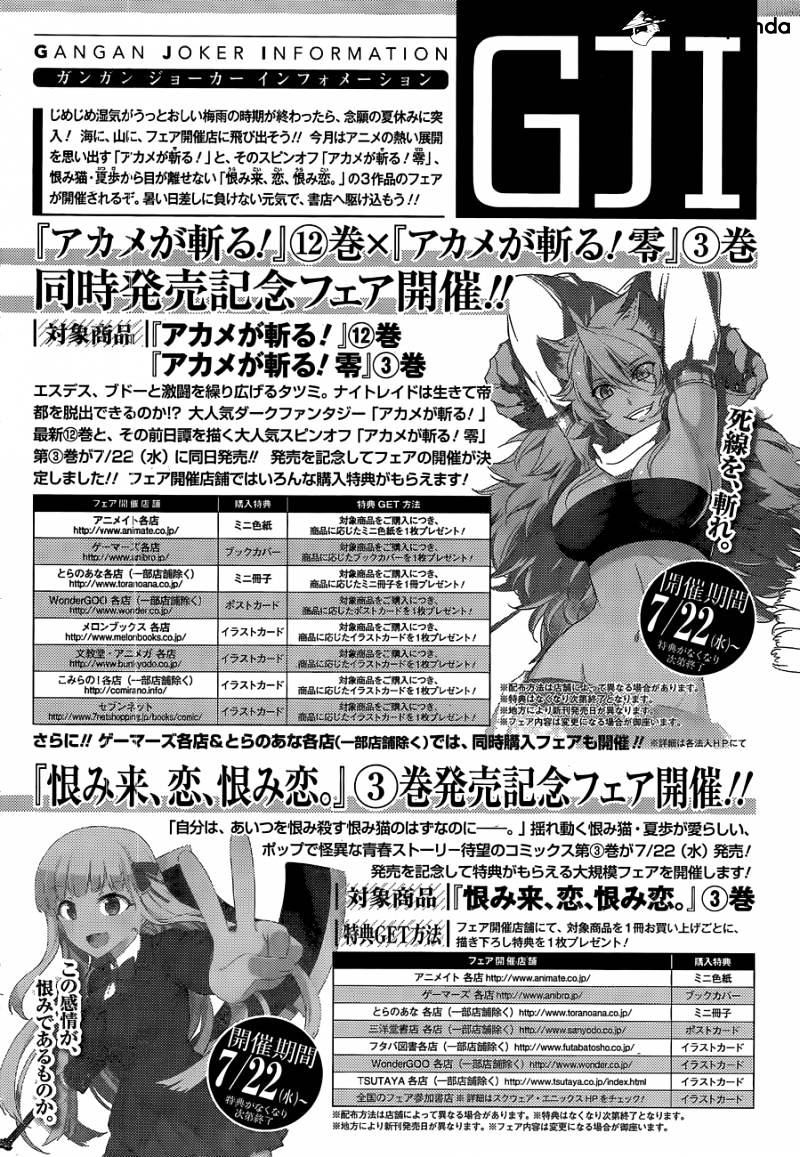 Akame Ga Kill! Chapter 61 page 39 - 
