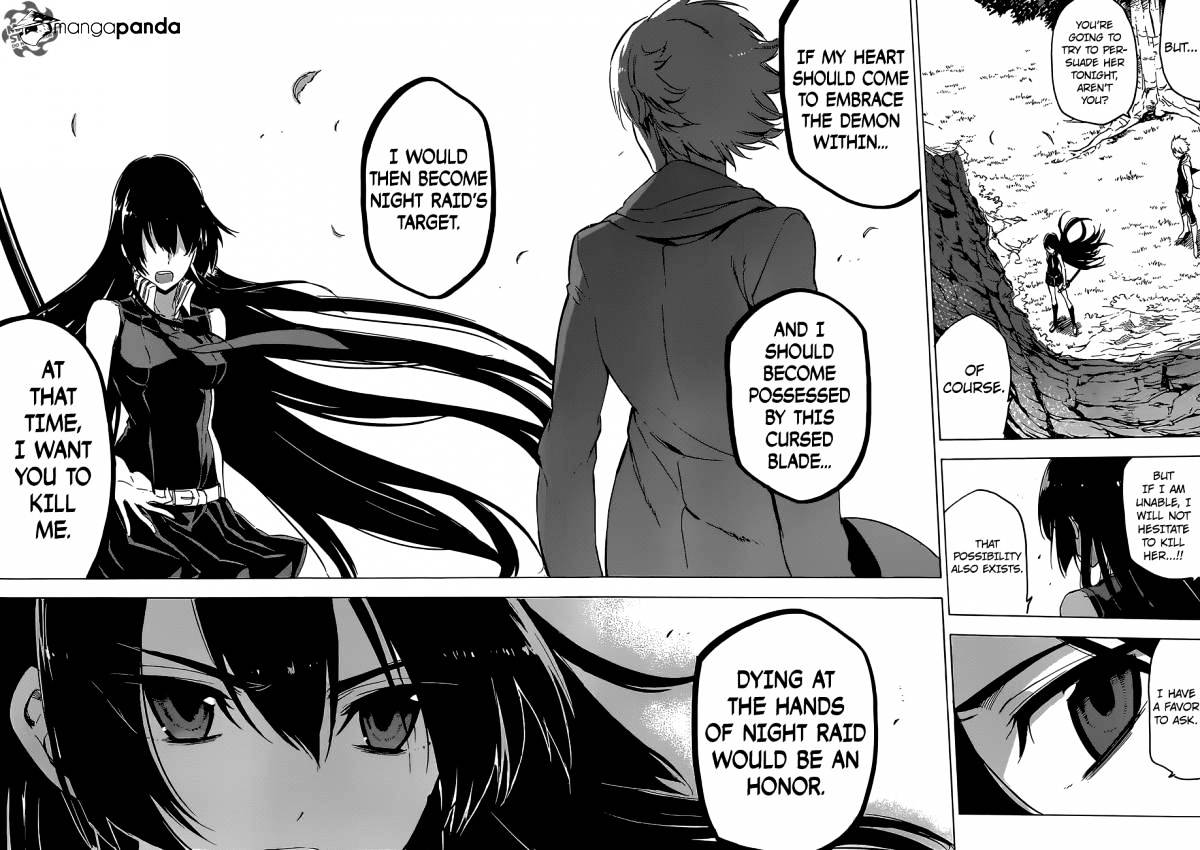Akame Ga Kill! Chapter 64 page 21 - 